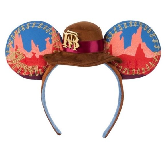 Disney Mickey Mouse The Main Attraction Big Thunder Mountain Sep Ear Headband - Picture 1 of 4